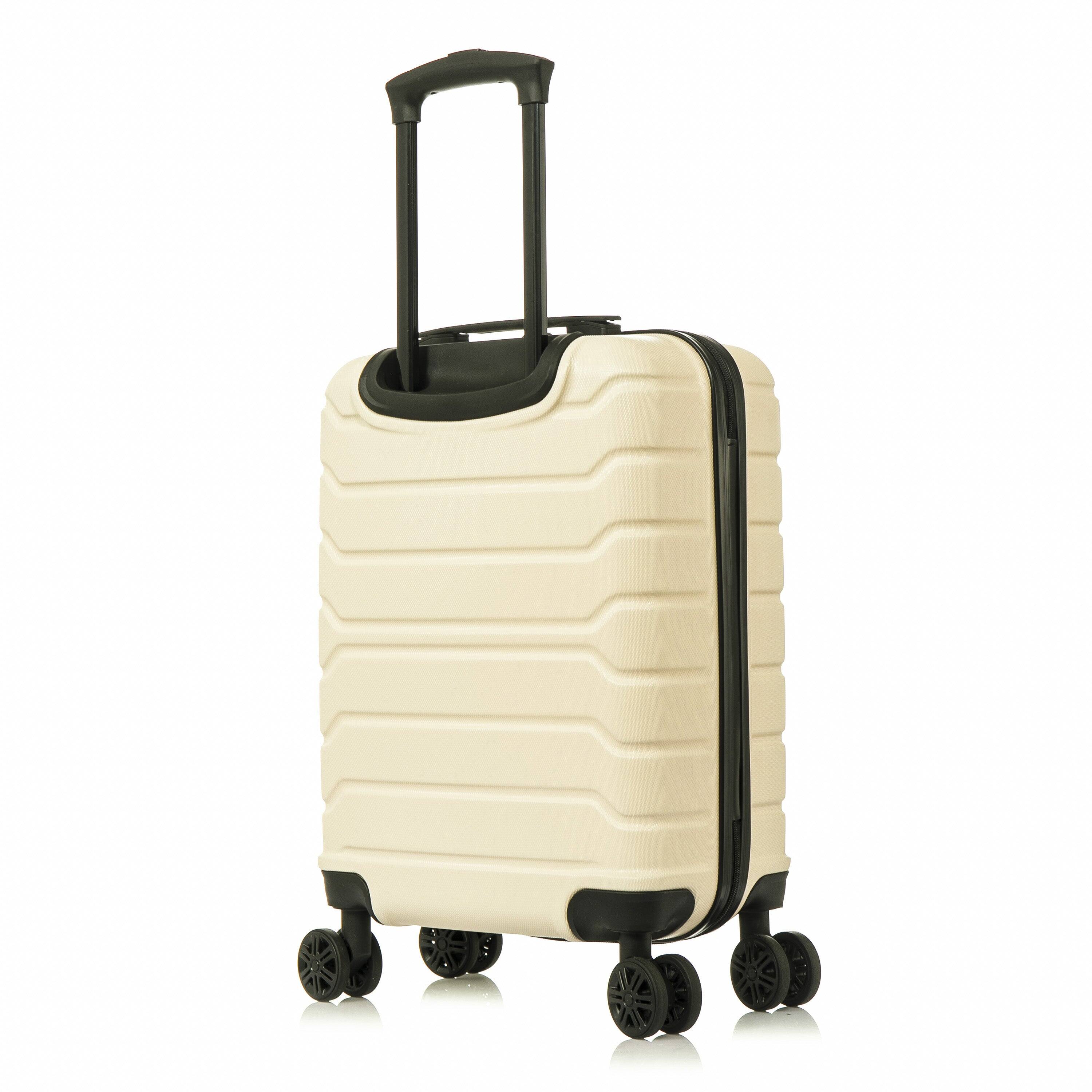 Alt View 4. InUSA - Trend lightweight hardside spinner luggage 20" carry-on - SAND.