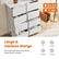 Large & Various Storage: Strong load bearing while keeping good shape.