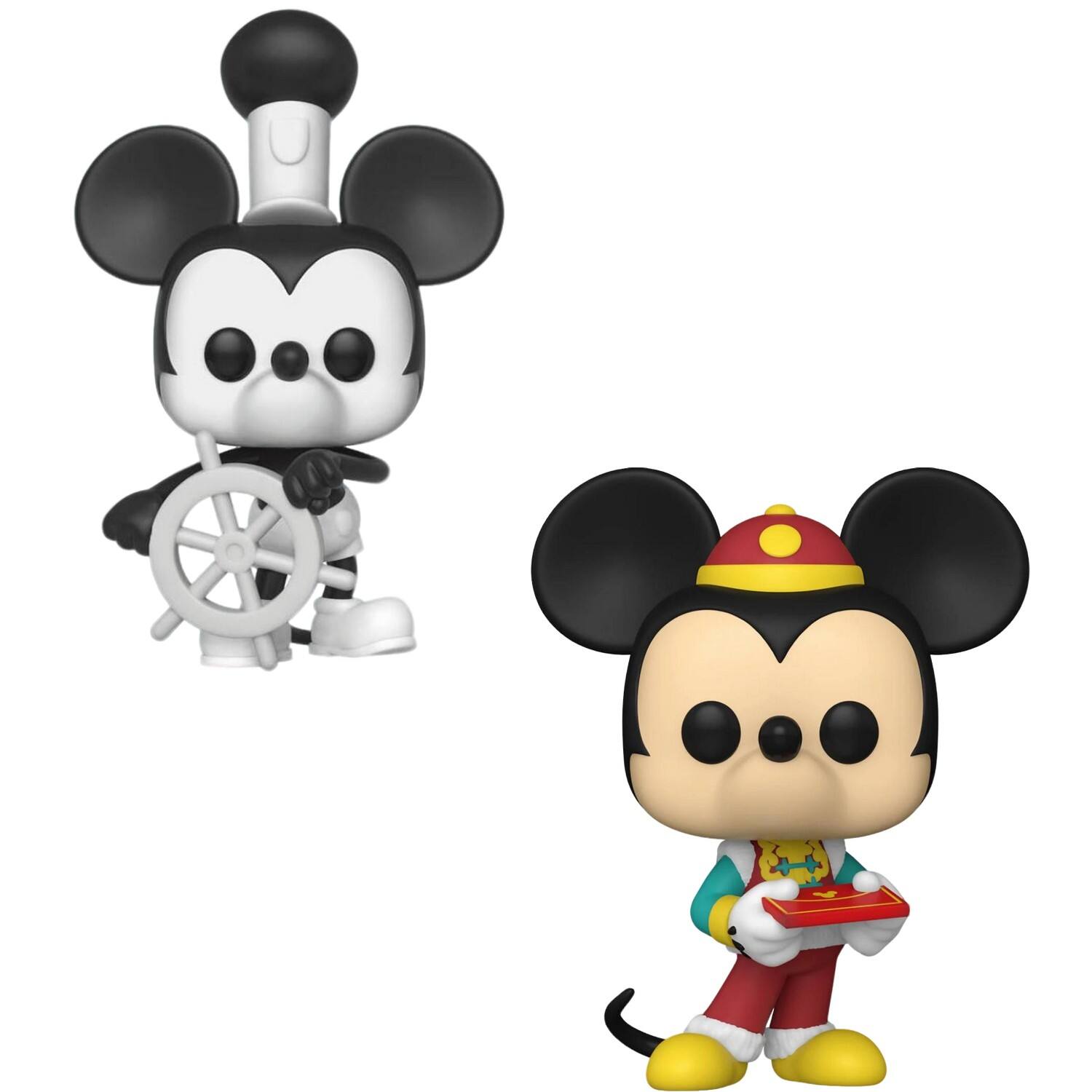 Front. Funko - Funko Pop! 2pack Steamboat Willie & Lunar New Year Mickey.