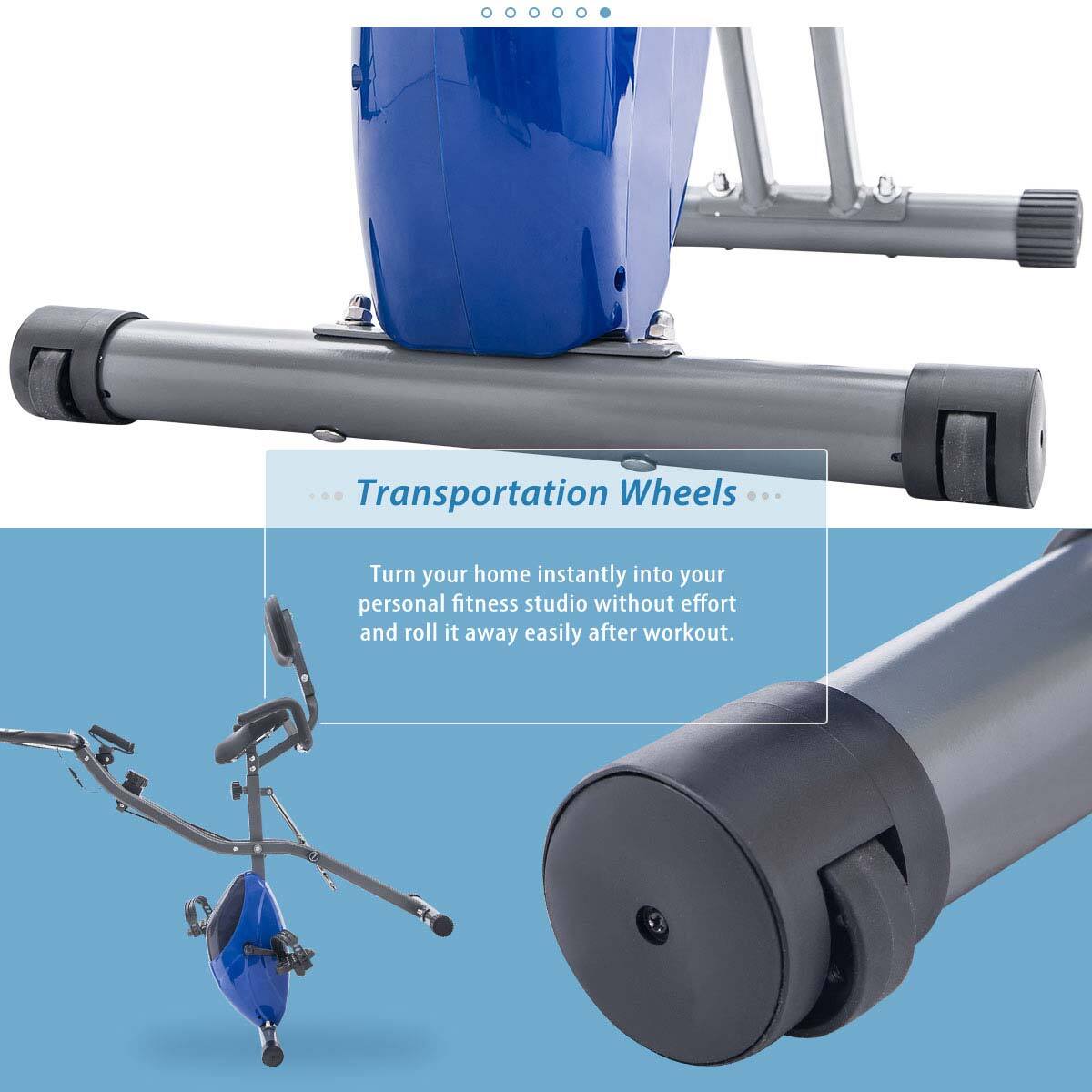 Transportation Wheels

Turn your home instantly into your personal fitness studio without effort and roll it away easily after workout.