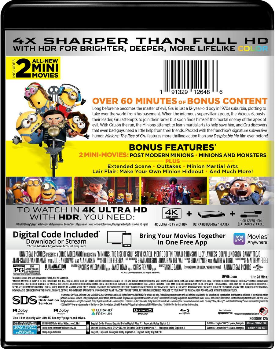 4k Ultra Hd Despicable Me On Amazon Prime 4-Movie Collection