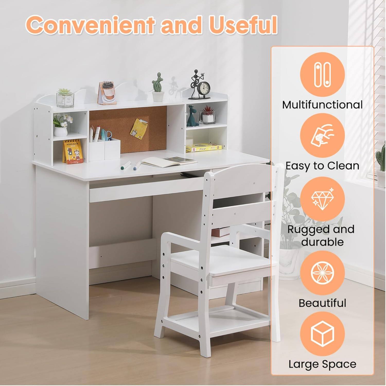 Convenient and Useful

- Multifunctional
- Easy to Clean
- Rugged and durable
- Beautiful
- Large Space