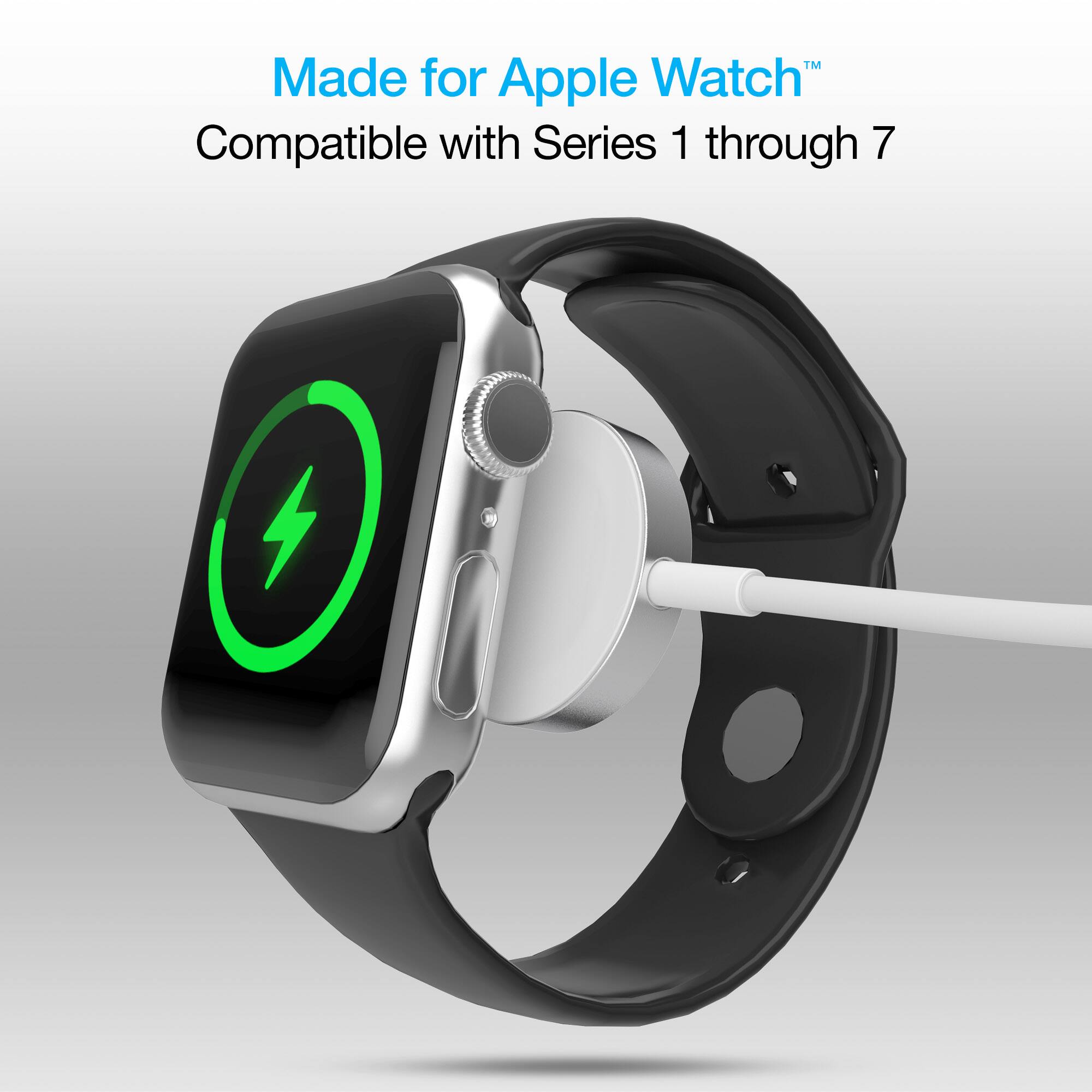 Made for Apple Watch™  
Compatible with Series 1 through 7