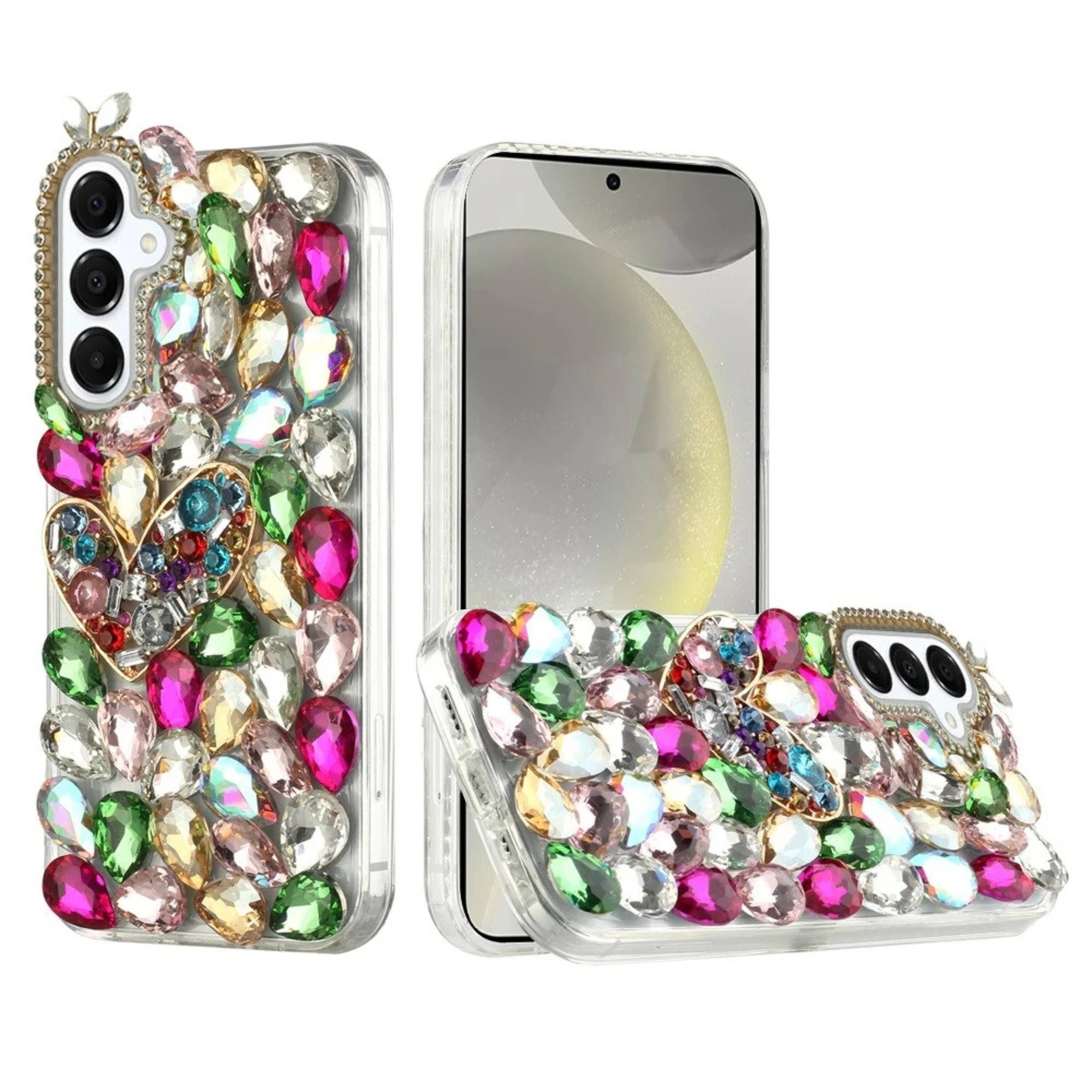 Kitcheniva Faux Crystal Rhinestone Protective Phone Case For Samsung ...