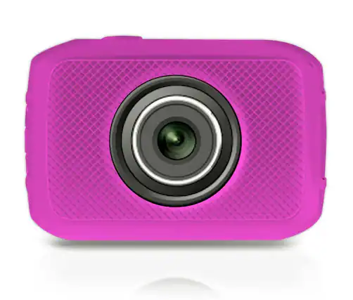 Front. Pyle - Pyle HD Sport Action Camera - 720p, 5MP, 2” Touch Screen, Waterproof Case, SD Slot, for Biking, Skiing, Water Sports.