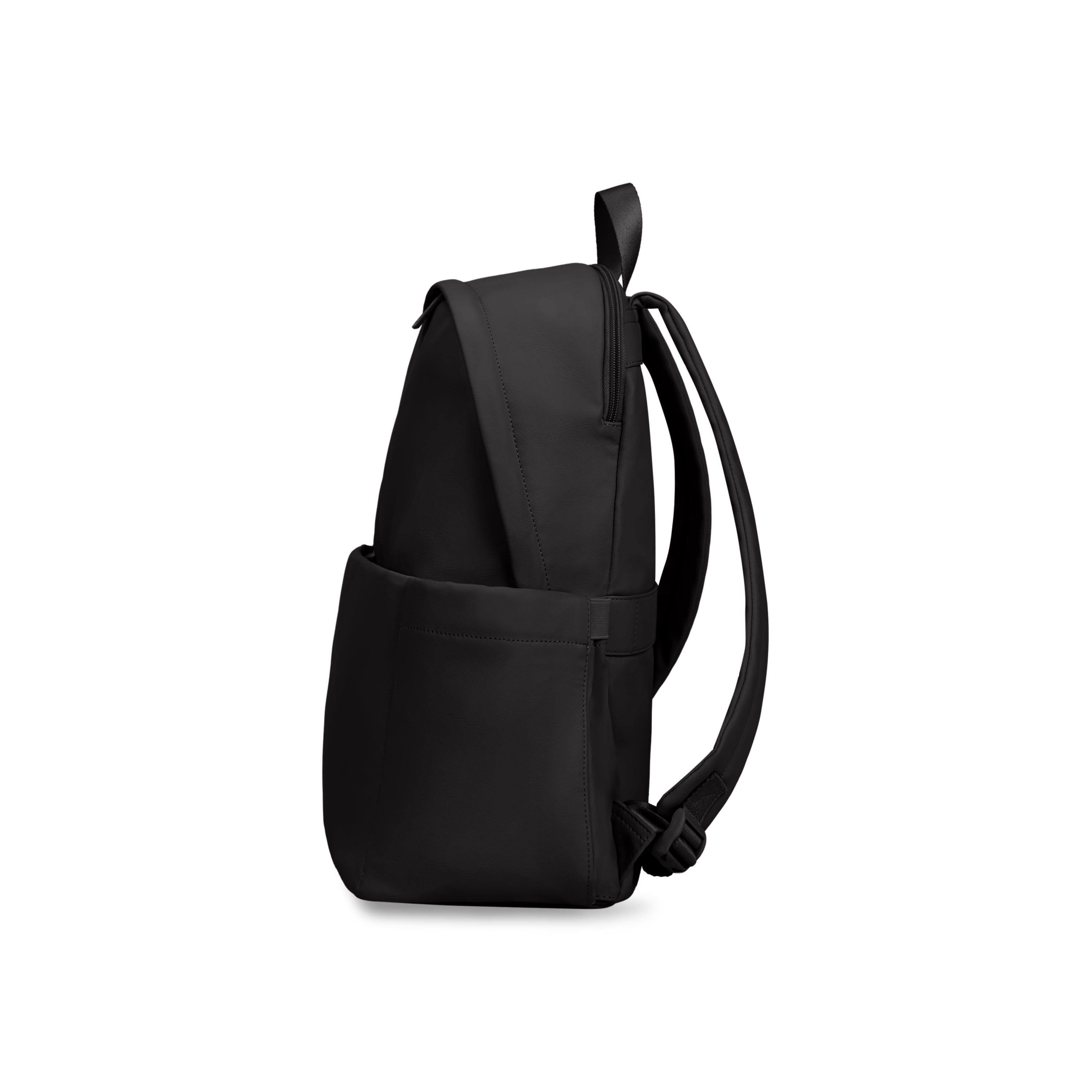 Left. Bugatti - Brussels Backpack - BLACK.