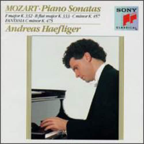 Andreas Haefliger - Piano Sonatas K. 332, 333, 475 & 457  - COMPACT DISCS