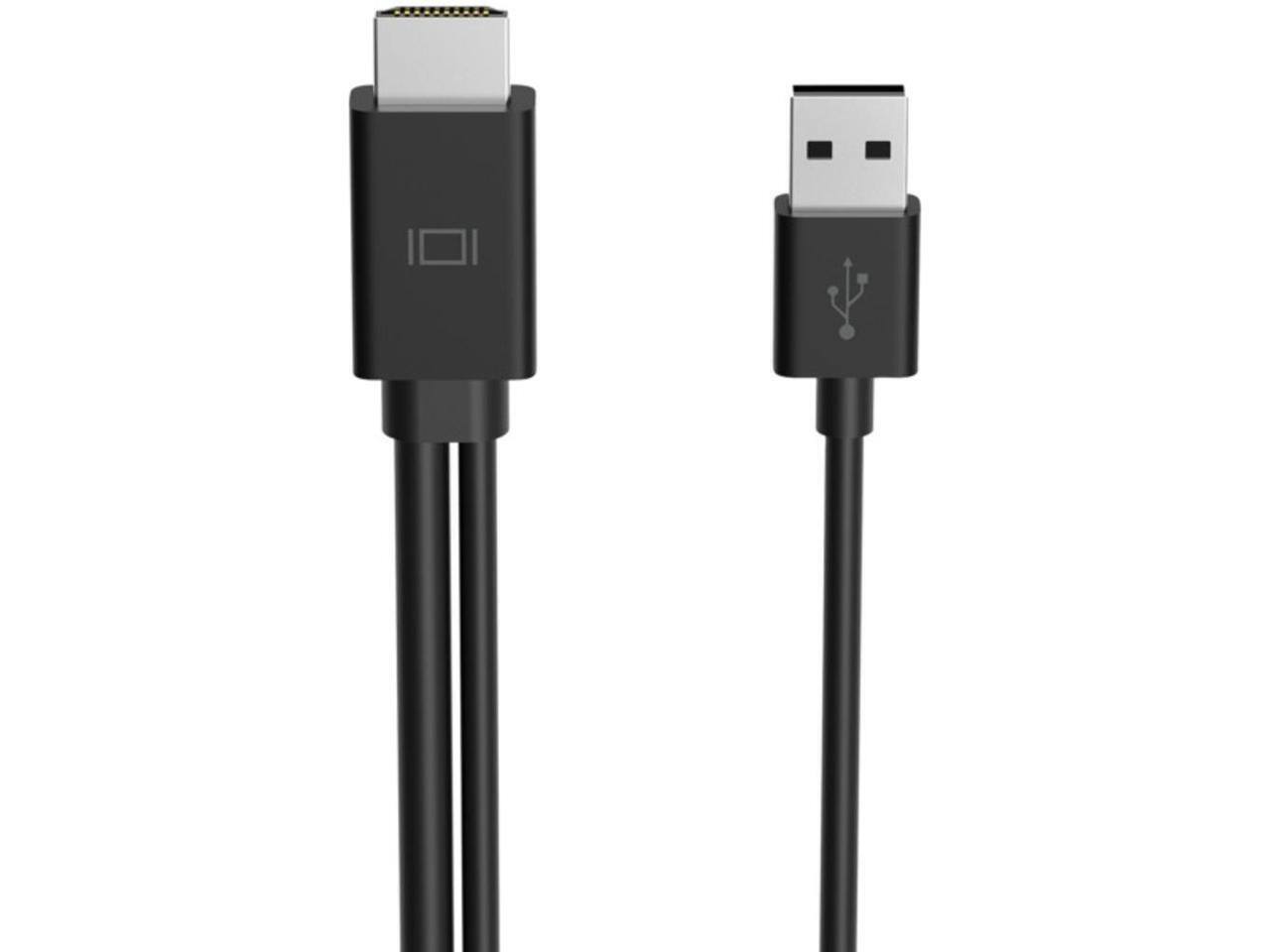 Alt View 1. Belkin - BELKIN COMPONENTS B2B166 MULTIPORT TO HDMI DIGITAL AV ADAPTER - Black.