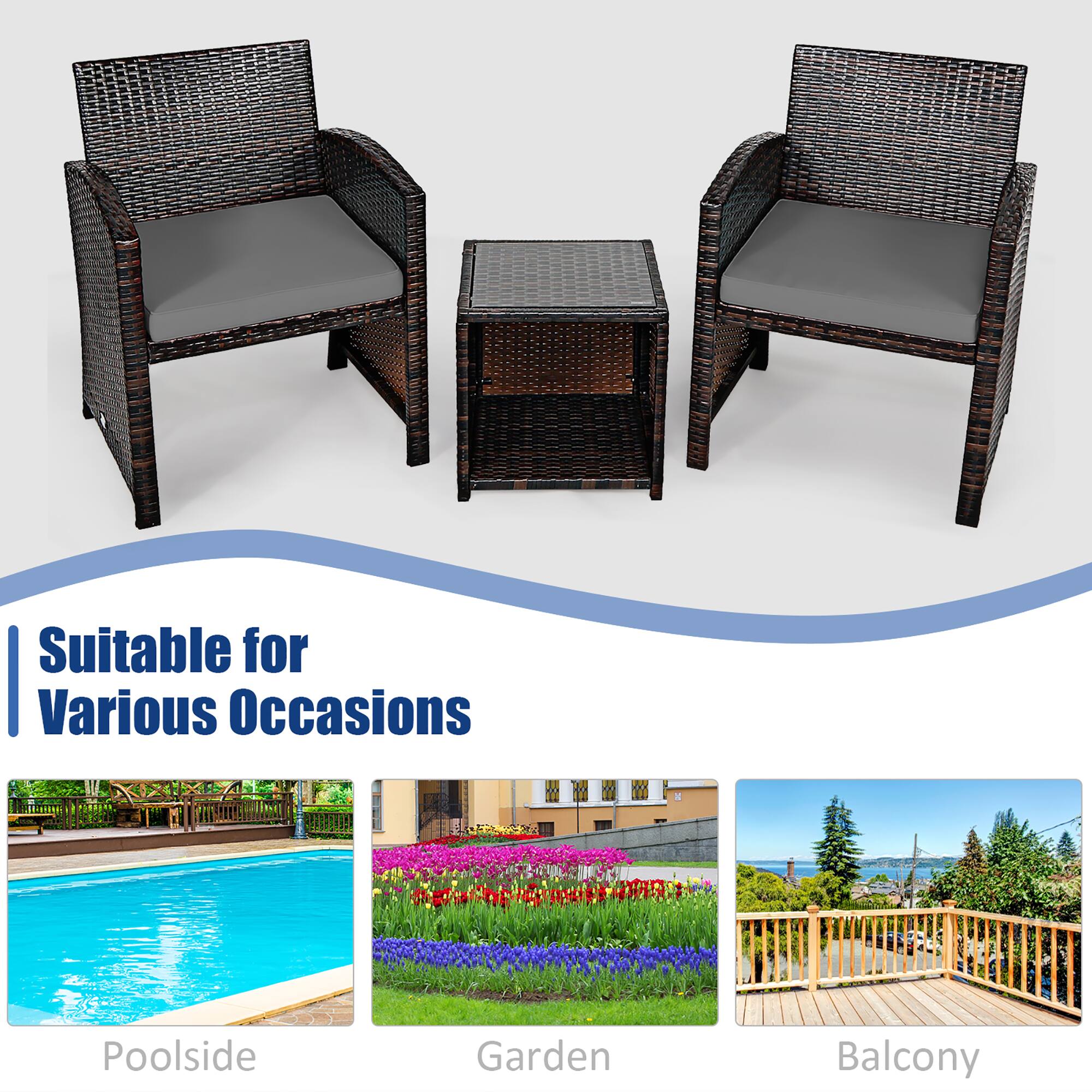 Suitable for Various Occasions Poolside Garden Balcony