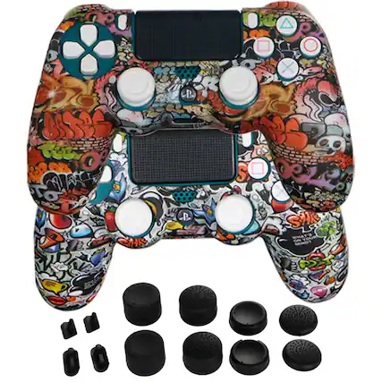 Sure, here is the corrected text from the image:
- "SHAKE ON YOUR OWN"
- "SHAKE"
- "WHAT'S ON YOUR MIND?"
- "DUALSHOCK 4"