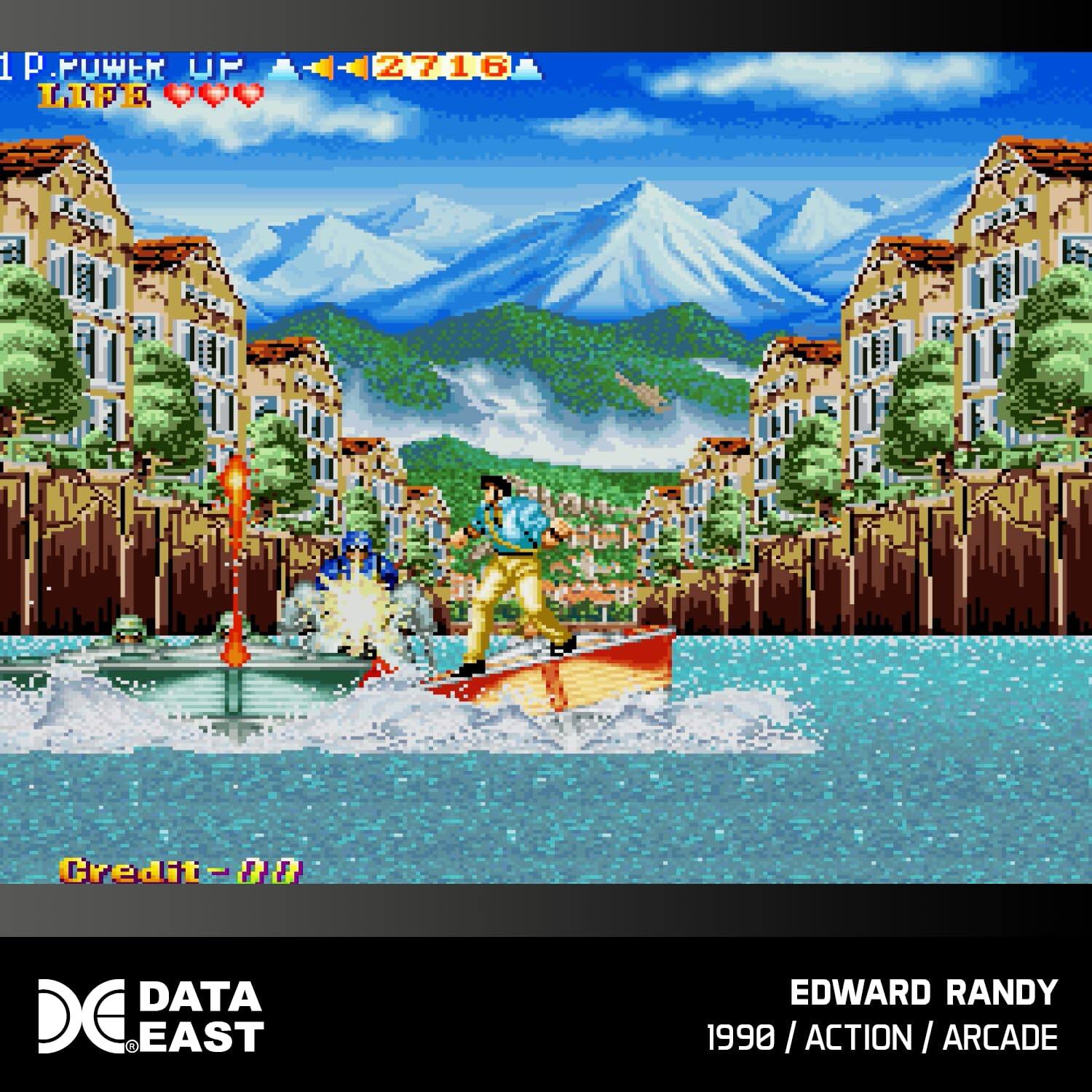 1. P POWER UP LIFE  
2716 + 7 1 6  
Credit: 00  

DATA EAST  
EDWARD RANDY  
1990 / ACTION / ARCADE