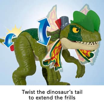 Fisher Price Mattel HVY16 Imaginext Jurassic World Thrash Attack Fisher Price Mattel HVY16 Imaginext Jurassic World Thrash Attack