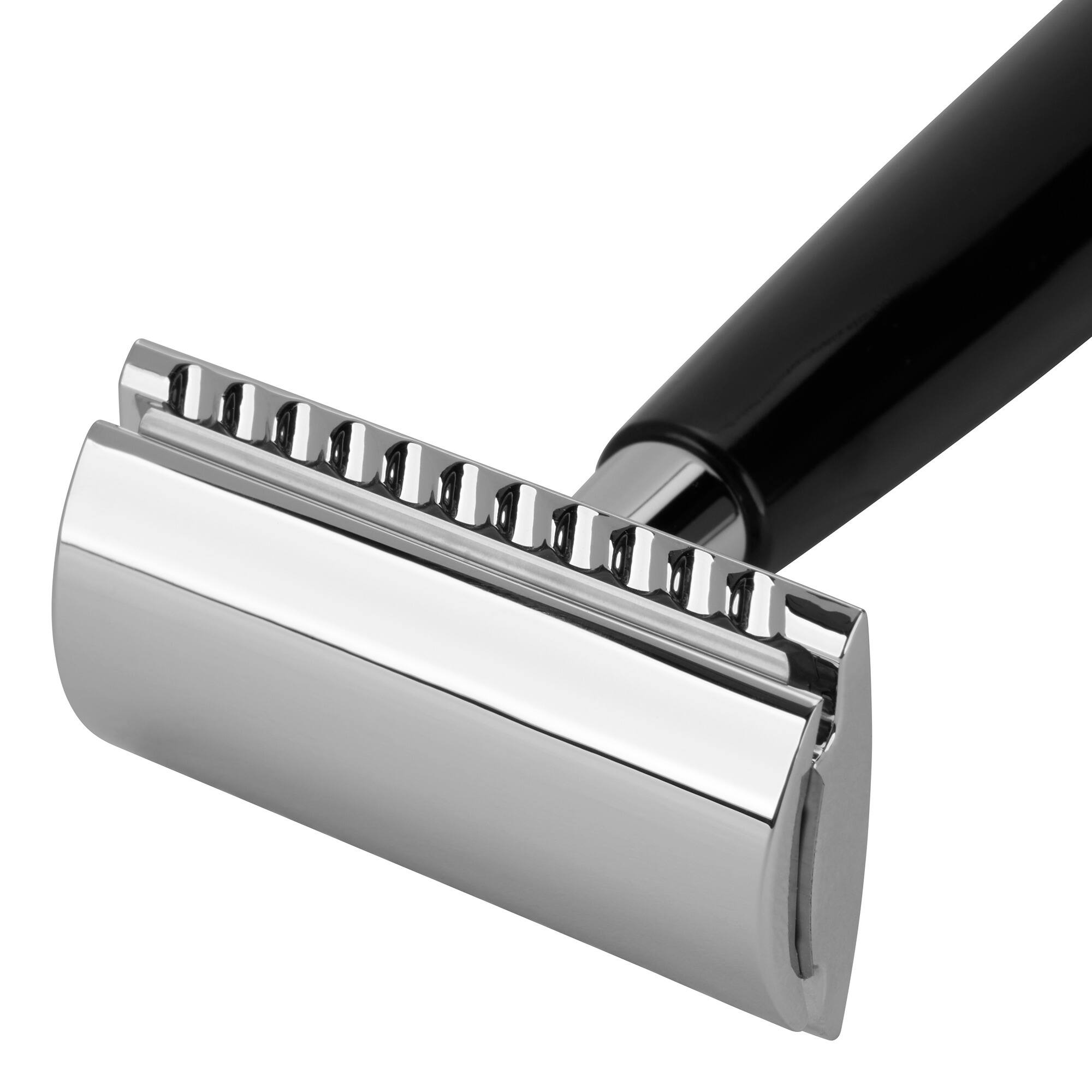 Alt View 5. ZWILLING - ZWILLING Beauty Classic Shaving Set with Safety Razor - Black.