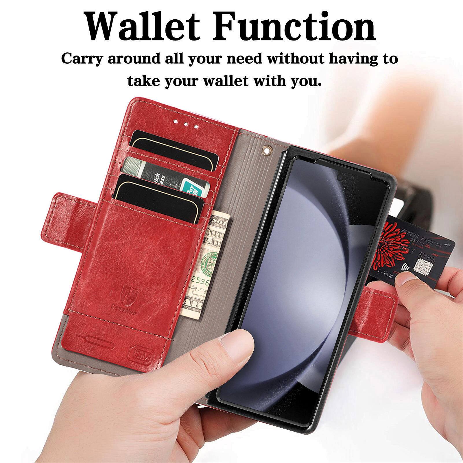 Wallet Function  
Carry around all your need without having to take your wallet with you.