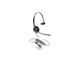 HP - Poly Smarter Headset - Teams Certified, USB A/C, Wired, Over-Head, 6.83 ft - Black