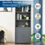 Spacious Storage Space With Solid Construction: This Shelf Provides Classified Storage Shelves For Your Items. Books, Toys, Plants, Photo Albums.