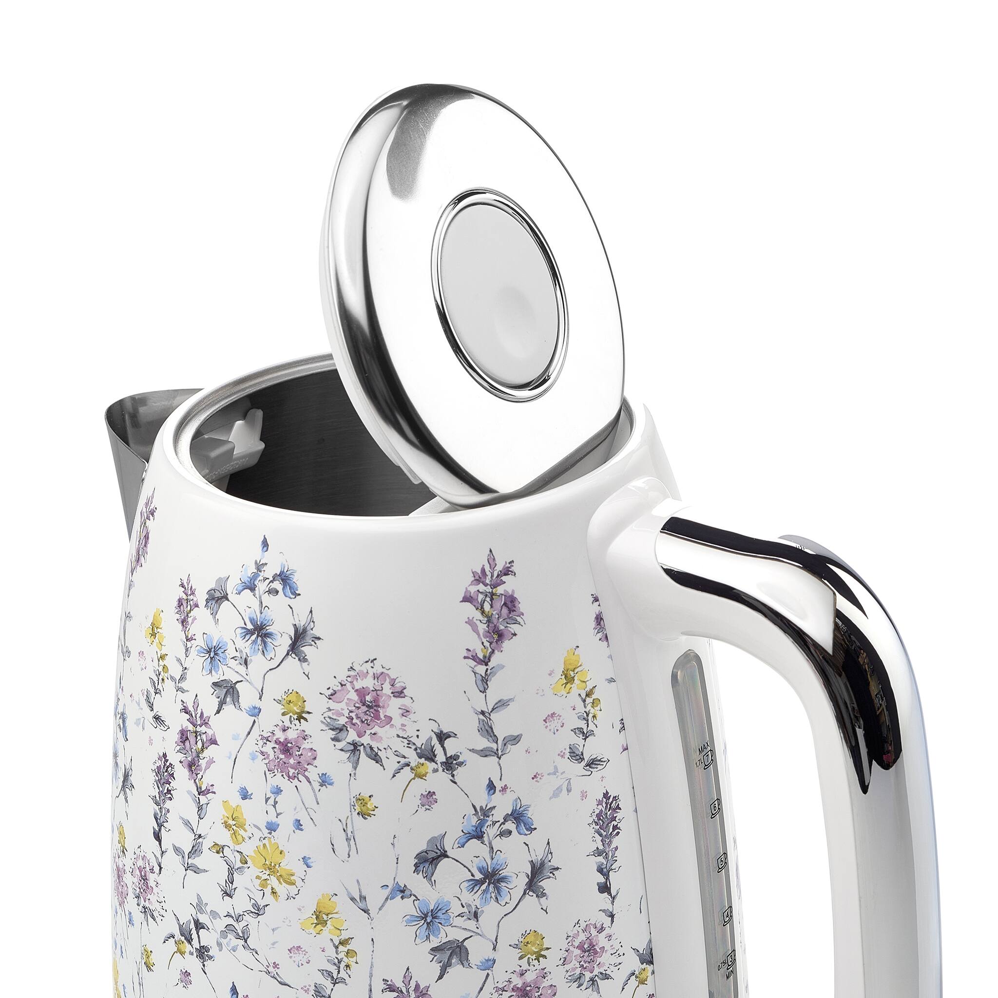 Alt View 4. Laura Ashley - Jug Kettle - Wild Meadow.