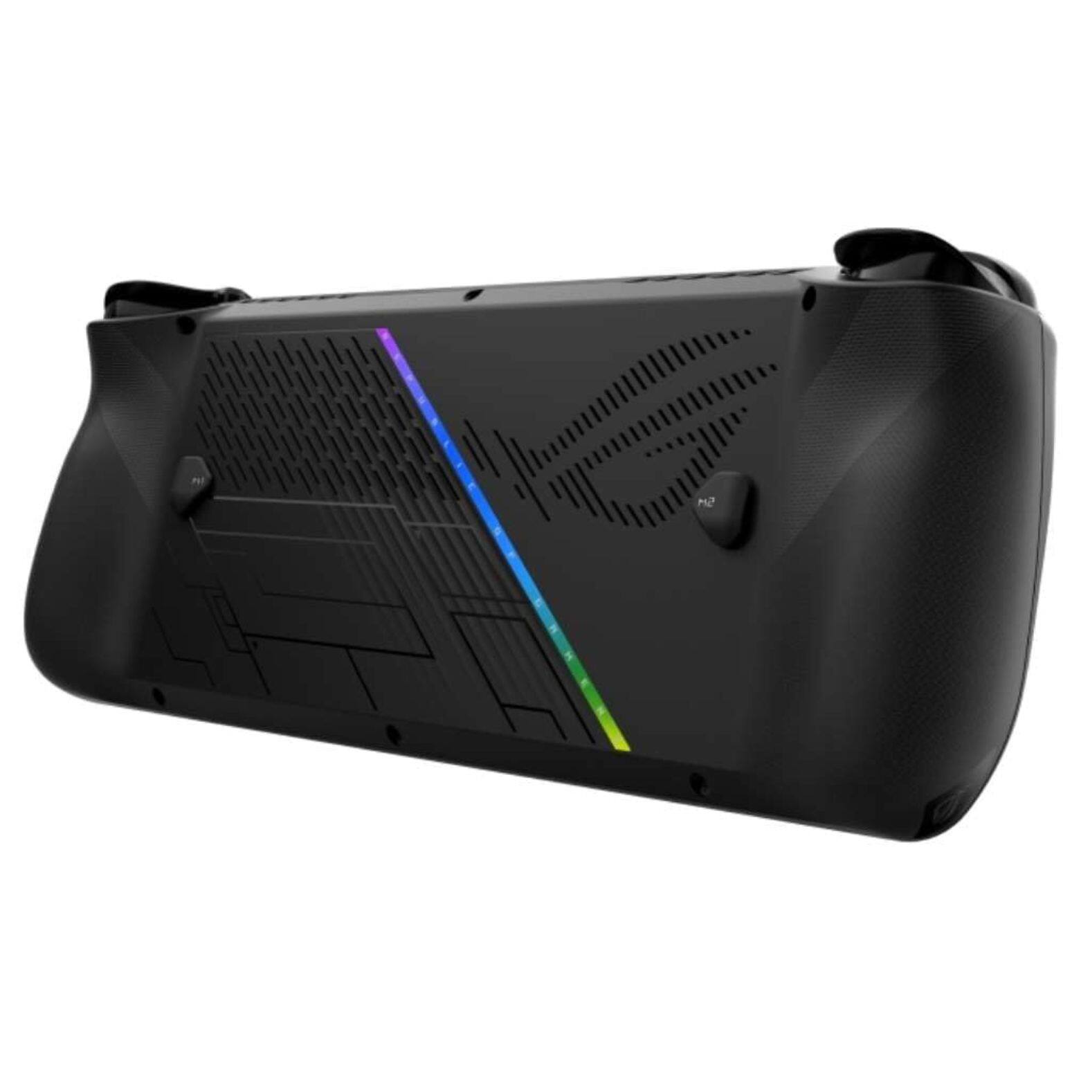 Alt View 3. ASUS - ROG Ally X 7" FHD IPS AMD Ryzen Z1 Extreme 3.3 GHz 24GB RAM 1TB SSD AMD Radeon Graphics Windows 11 Home Gaming Console - Black.