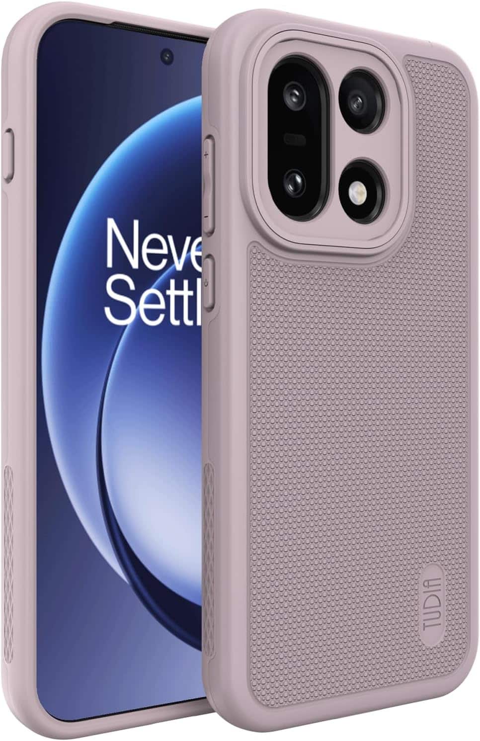 TUDIA - MergeGrip for OnePlus 15 5G Case 2025 Military Grade Cover - Purple