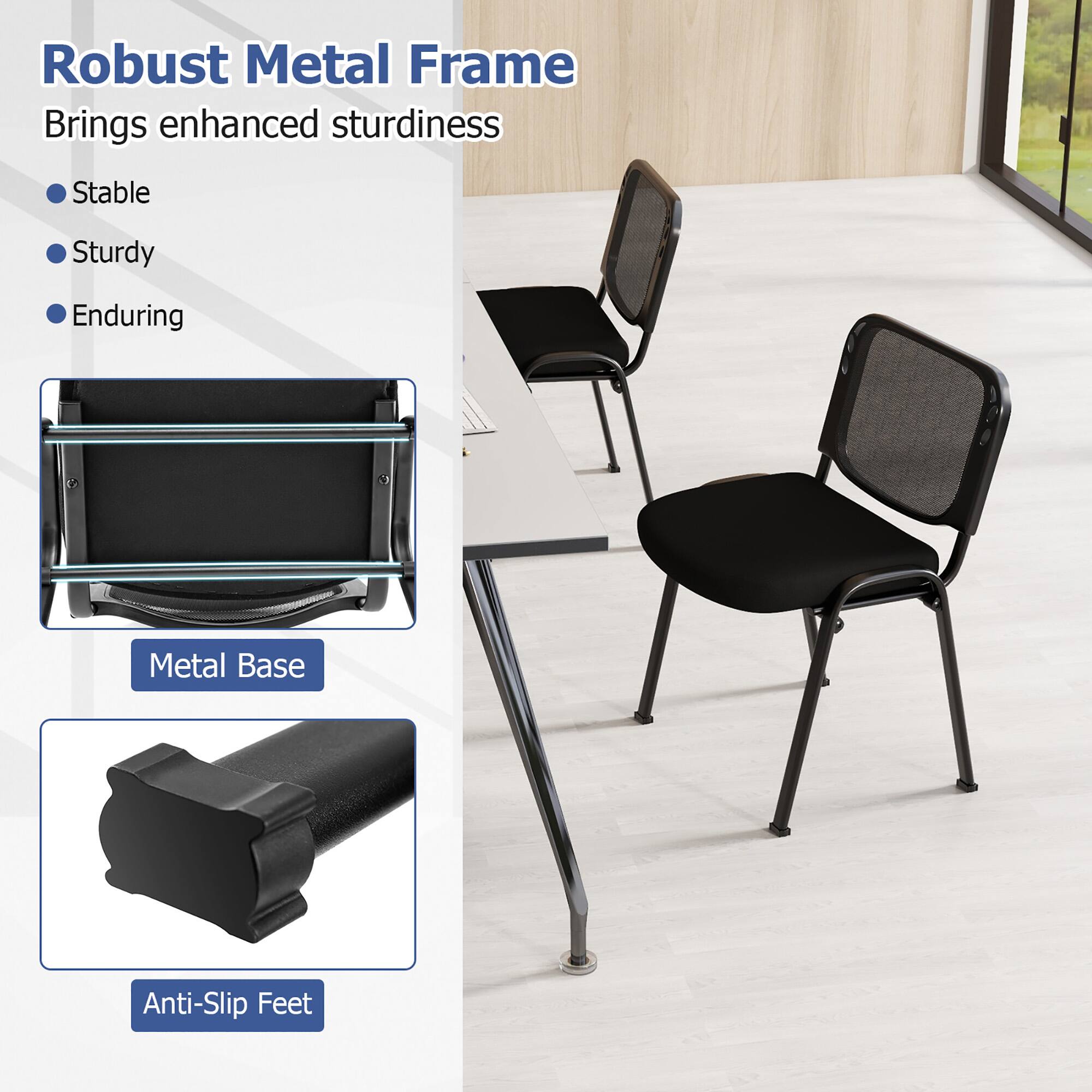 Robust Metal Frame  
Brings enhanced sturdiness  
- Stable  
- Sturdy  
- Enduring  

Metal Base  

Anti-Slip Feet
