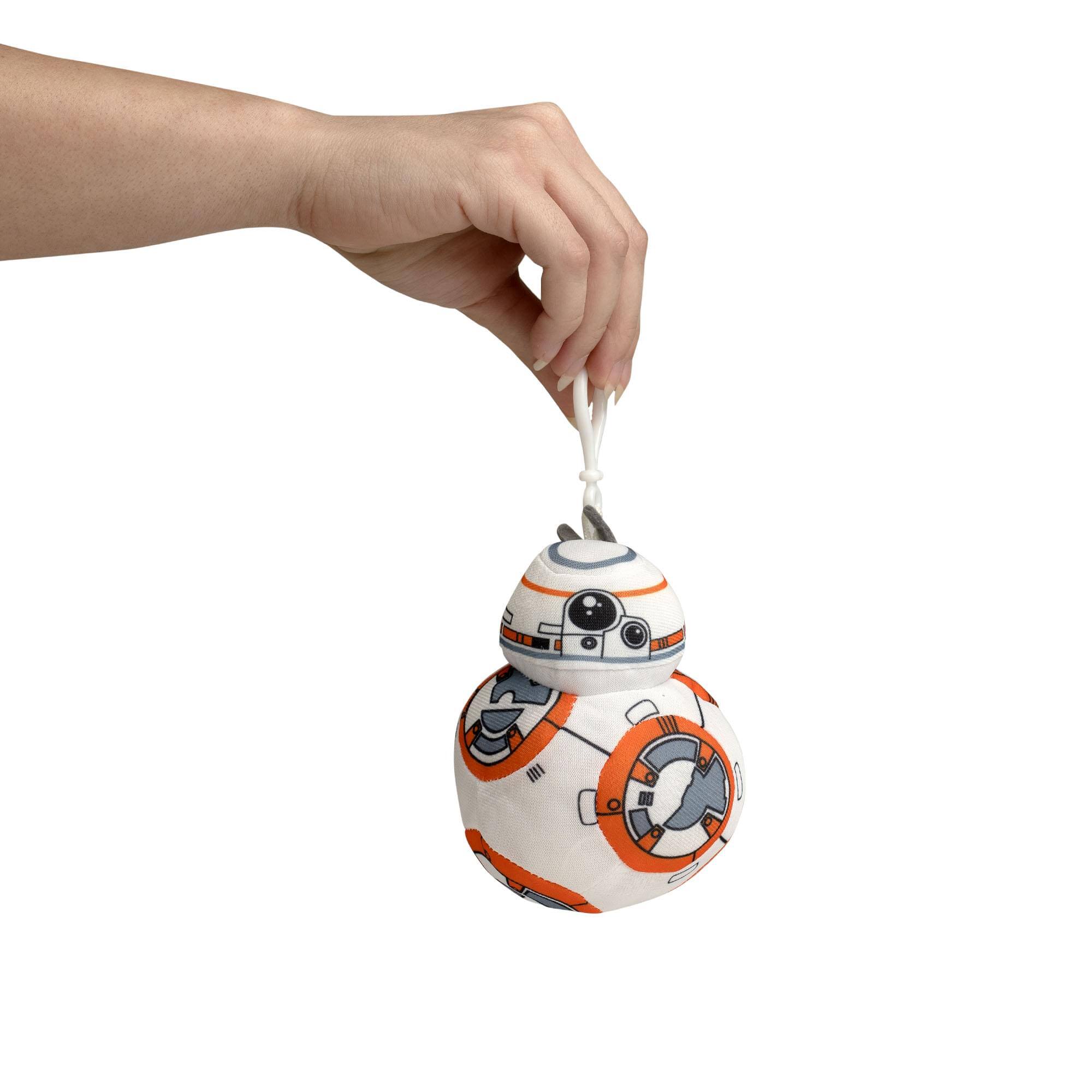 Alt View 3. Star Wars - Star Wars 4.5 Inch Heroez Plush Keychain | BB-8 - Orange.