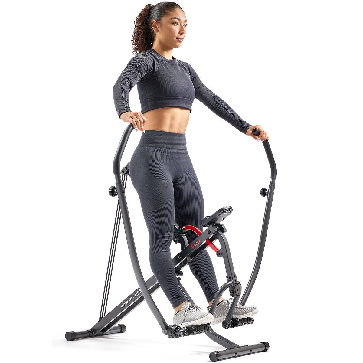 Sunny Health Fitness Smart Full Motion Upright Row N Ride® Squat