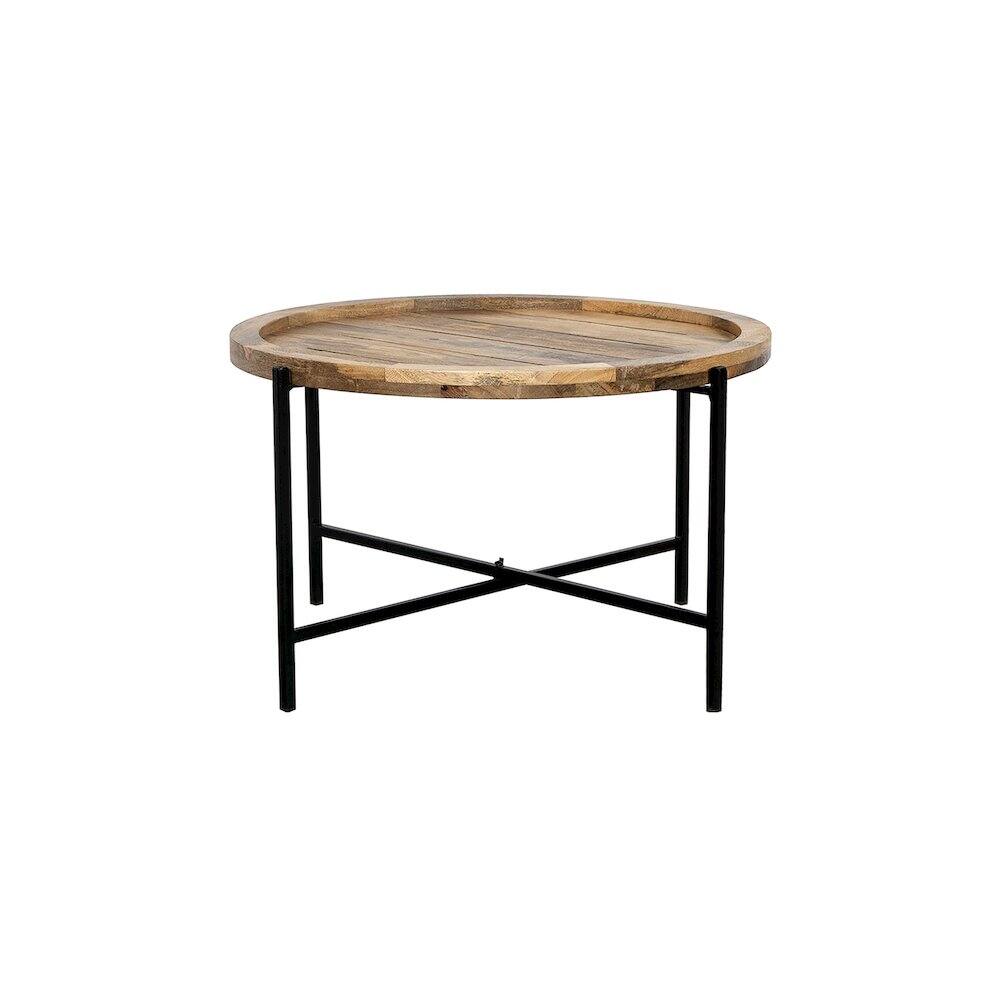 Back. Porter Designs - Camden Solid Wood Coffee Table - Natural.