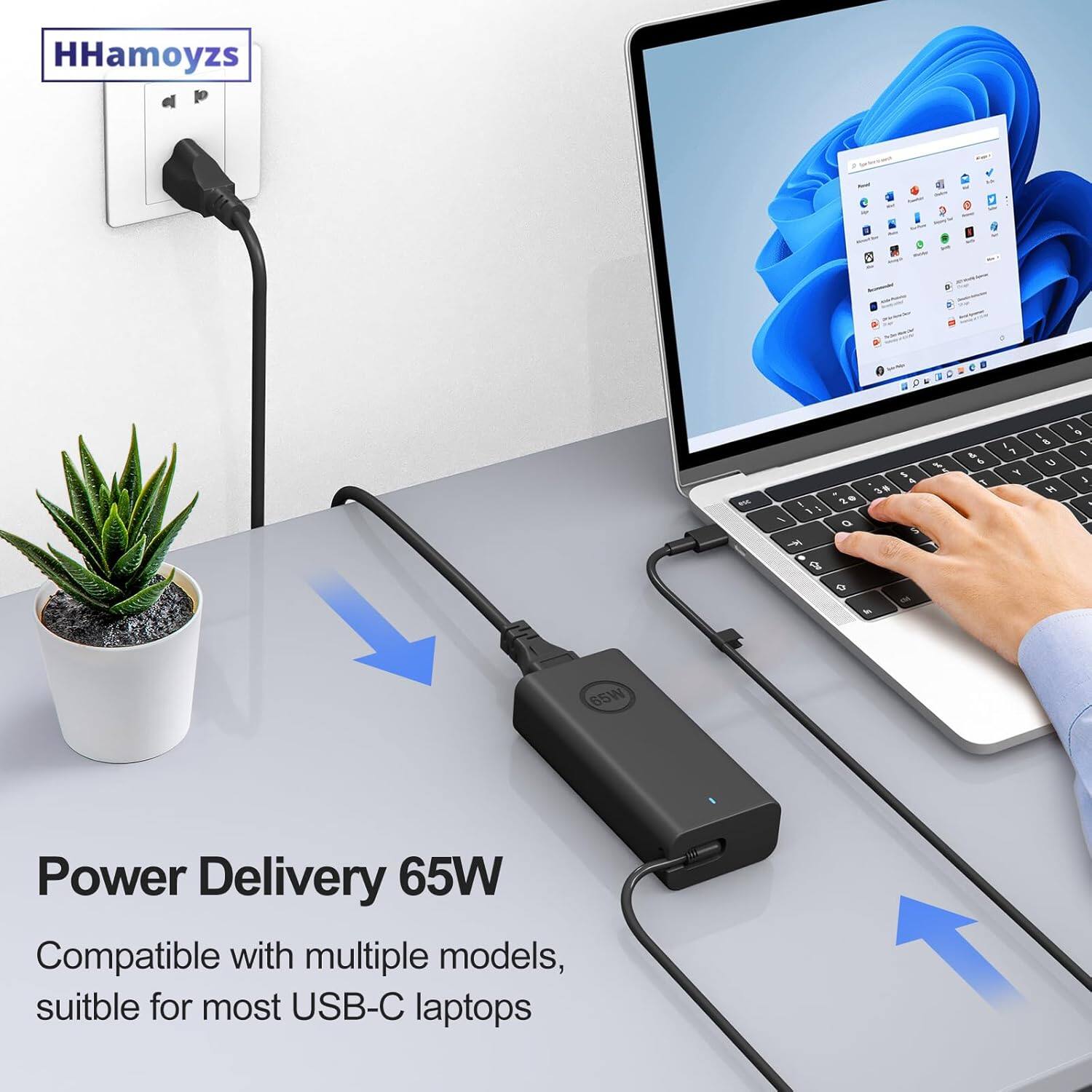 HHamoyzs

Power Delivery 65W

Compatible with multiple models, suitable for most USB-C laptops