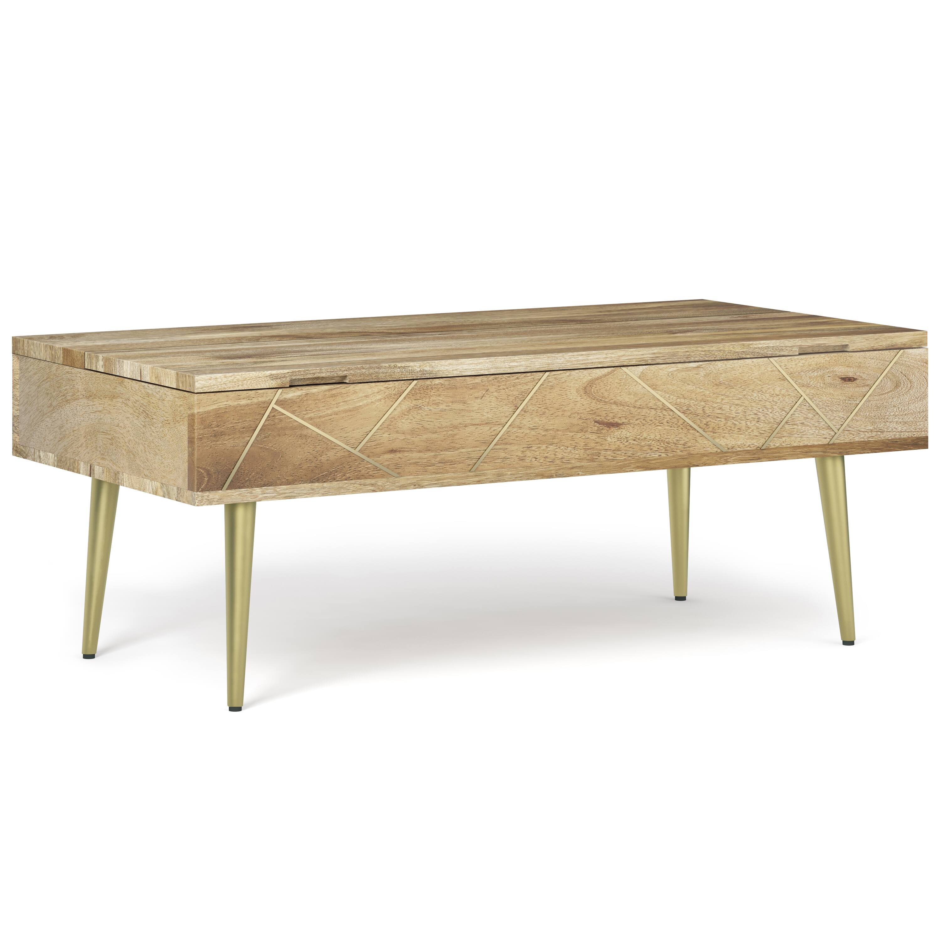Alt View 14. Simpli Home - Jager Large Lift Top Coffee Table - Natural.