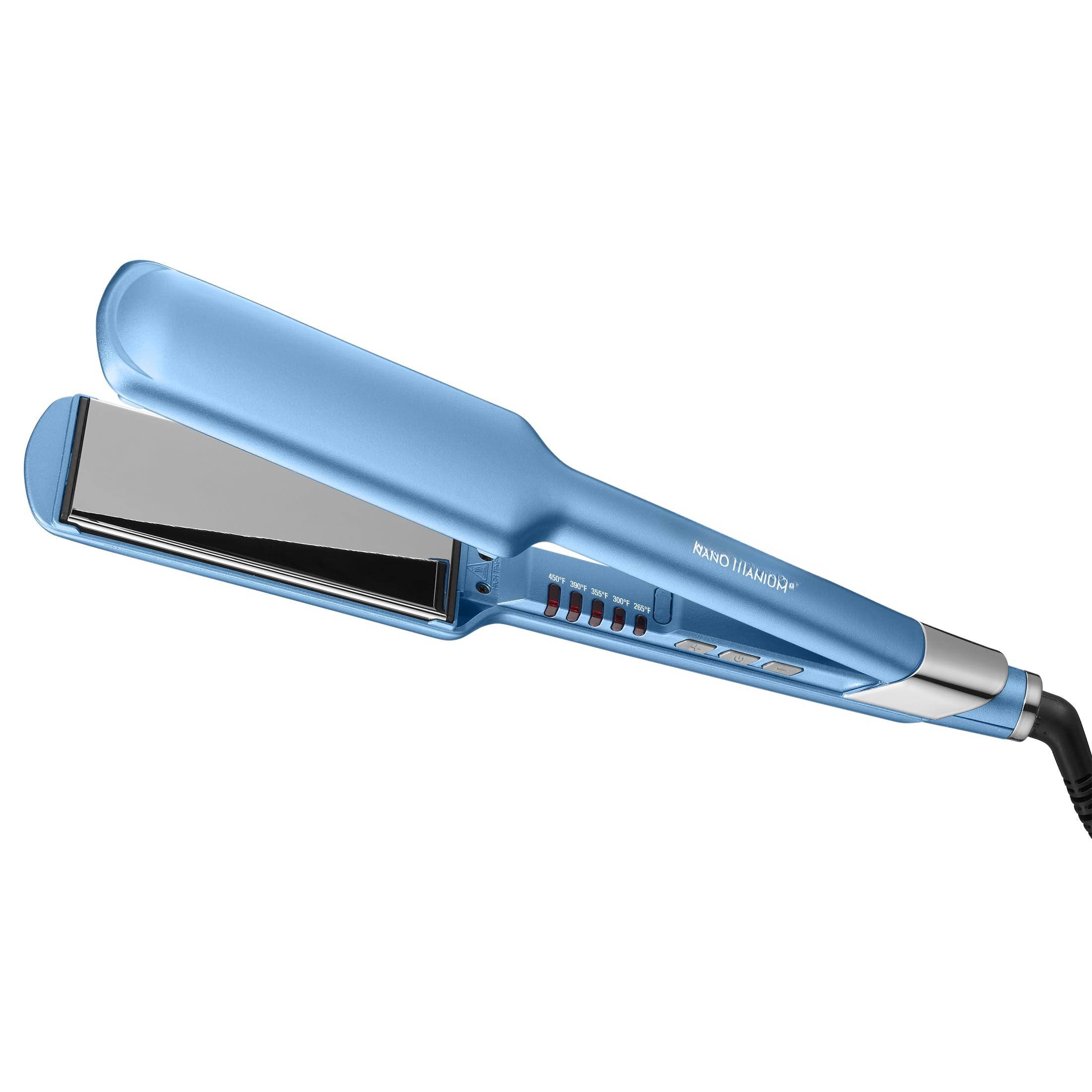 The Best Inks - Nano Titanium Ultra-sleek Hair Straightener Flat Iron For All Types Hair Straightener - 2 inches