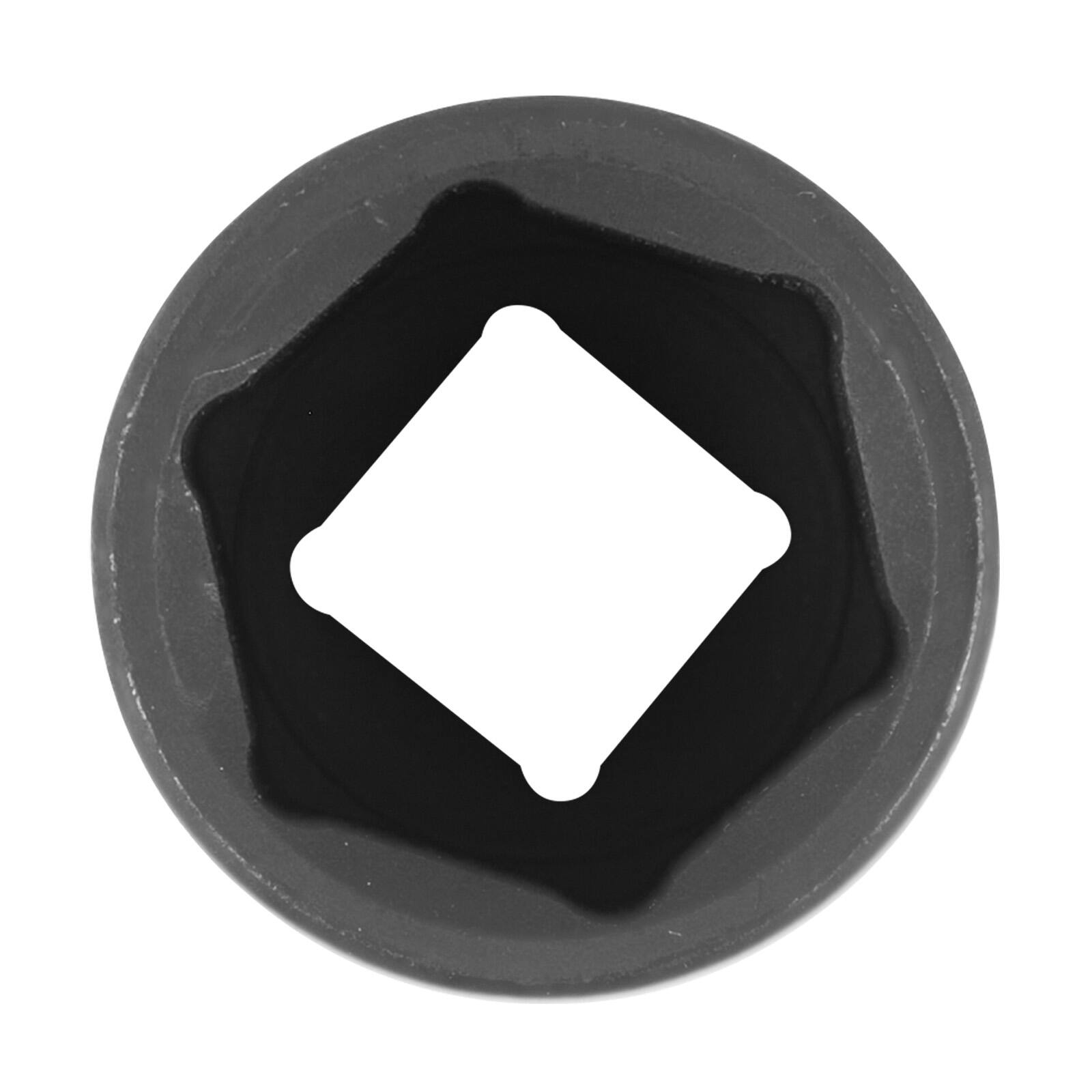 Left. LOVMOR - Lug Nut Impact Socket Set 1 2 Drive Metric SAE 6 Point Flip Socket.