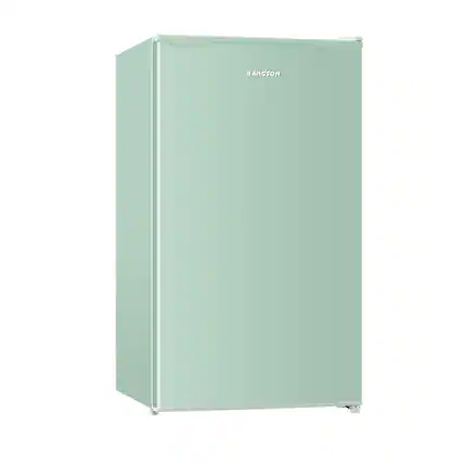 Front. BANGSON - BANGSON 3.2 Cu.Ft Mini Fridge Freezer, Compact Refrigerator for Dorm Bedroom Apartment, Green - Green.