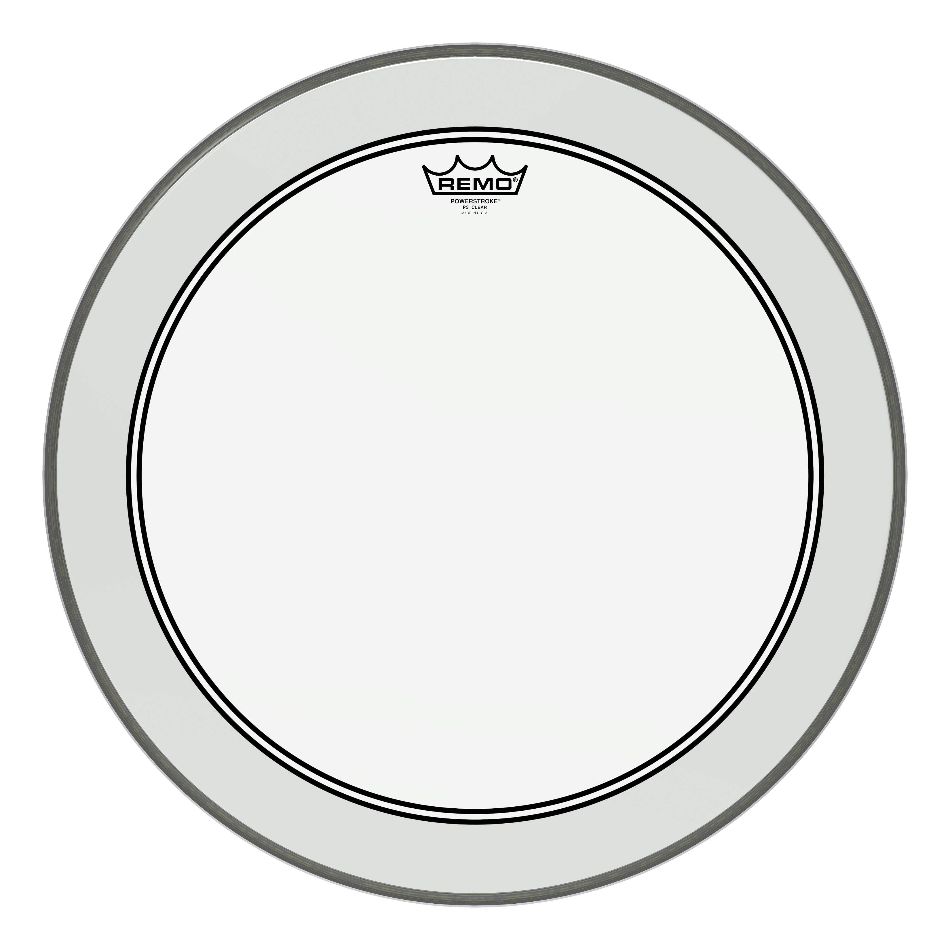 Remo - Bass, Powerstroke 3, Clear, 20 Diameter, 2-1/2 Impact Patch price history on PriceWatchPro