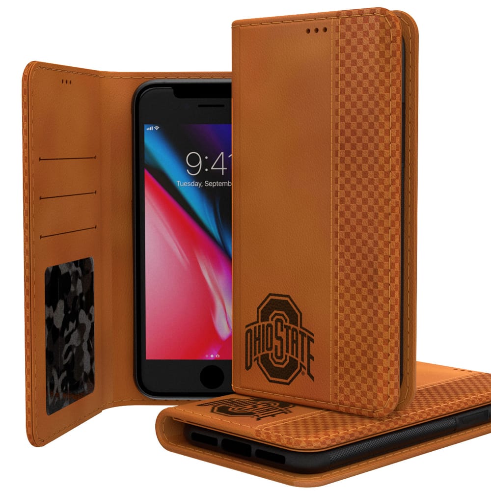 Keyscaper - Ohio State Buckeyes iPhone Folio Case - 13 Pro Max - Multicolor