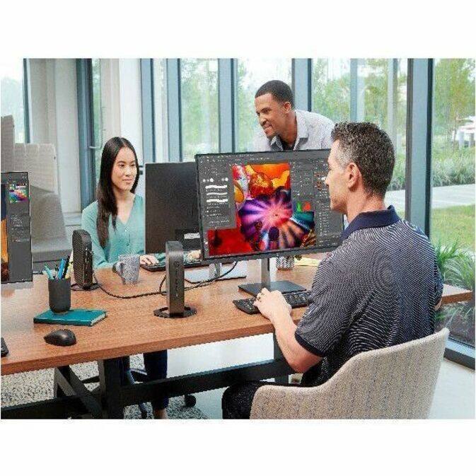 Alt View 8. HP - HP Pro t550 Thin Client Celeron J6412 Quad-core (4 Core) 2 GHz - TAA Compliant - Intel Chip - 4 GB RAM DDR4 SDRAM - Black.