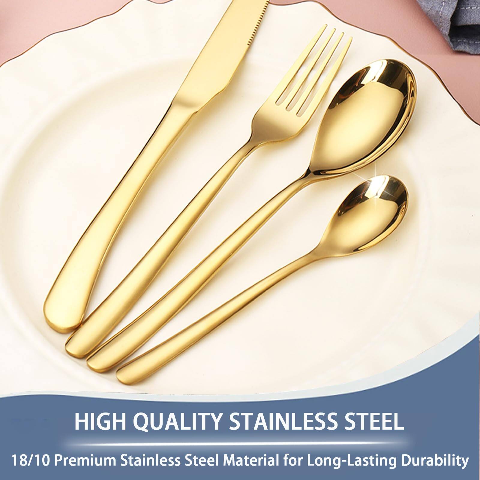 HIGH QUALITY STAINLESS STEEL  
18/10 Premium Stainless Steel Material for Long-Lasting Durability