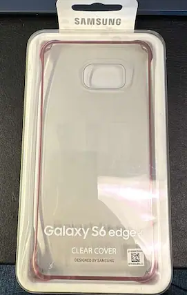 SAMSUNG Galaxy S6 edge CLEAR COVER
DESIGNED BY SAMSUNG