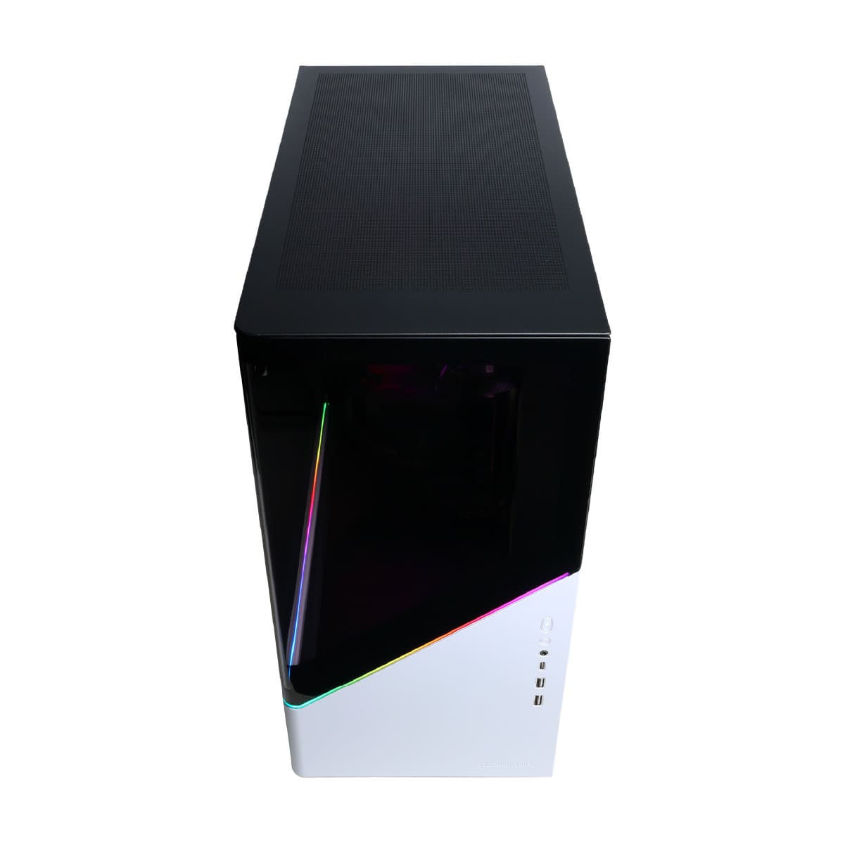 Alt View 13. CyberPowerPC - Gaming Desktop - AMD Ryzen 7 8700F - AMD Radeon RX 7600 8GB - 16GB DDR5 - 1TB PCIe 4.0 SSD - White.