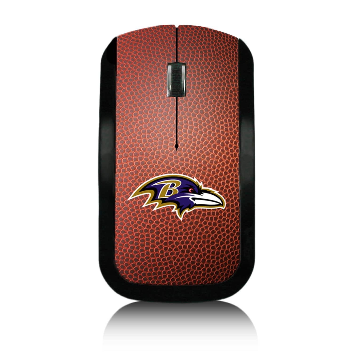 Keyscaper - Baltimore Ravens Football Design Wireless Mouse - Wireless - Multicolor