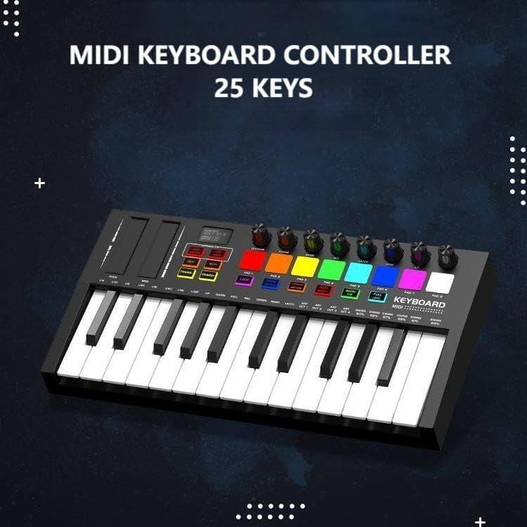 MIDI KEYBOARD CONTROLLER  
25 KEYS