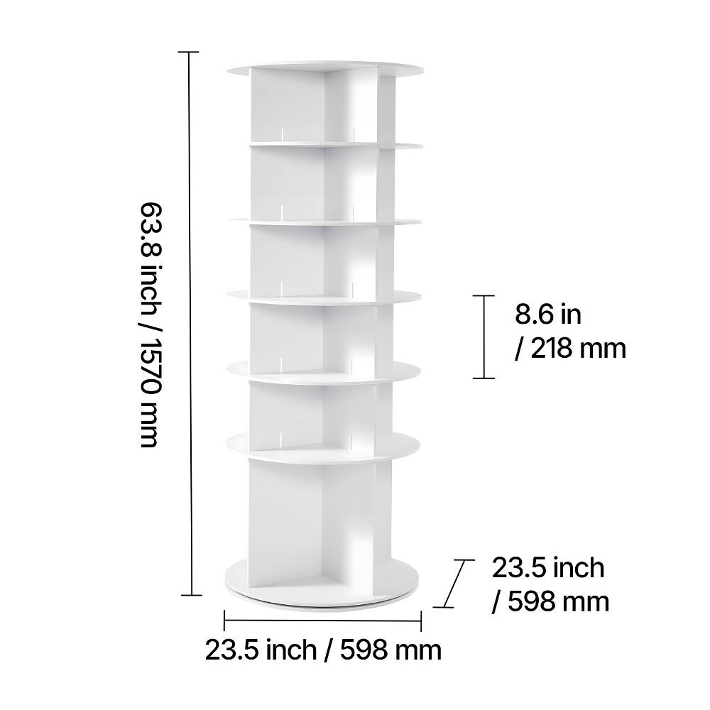 63.8 inch / 1570 mm  
8.6 in / 218 mm  
23.5 inch / 598 mm