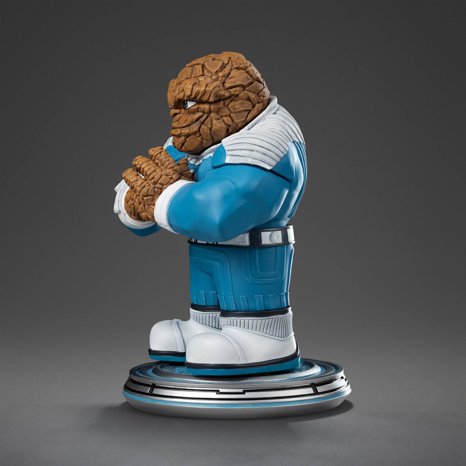 Alt View 1. Iron Studios - Iron Studios - The Fantastic Four: First Steps - MiniCo - The Thing Figure   - Collectibles - Multicolor.