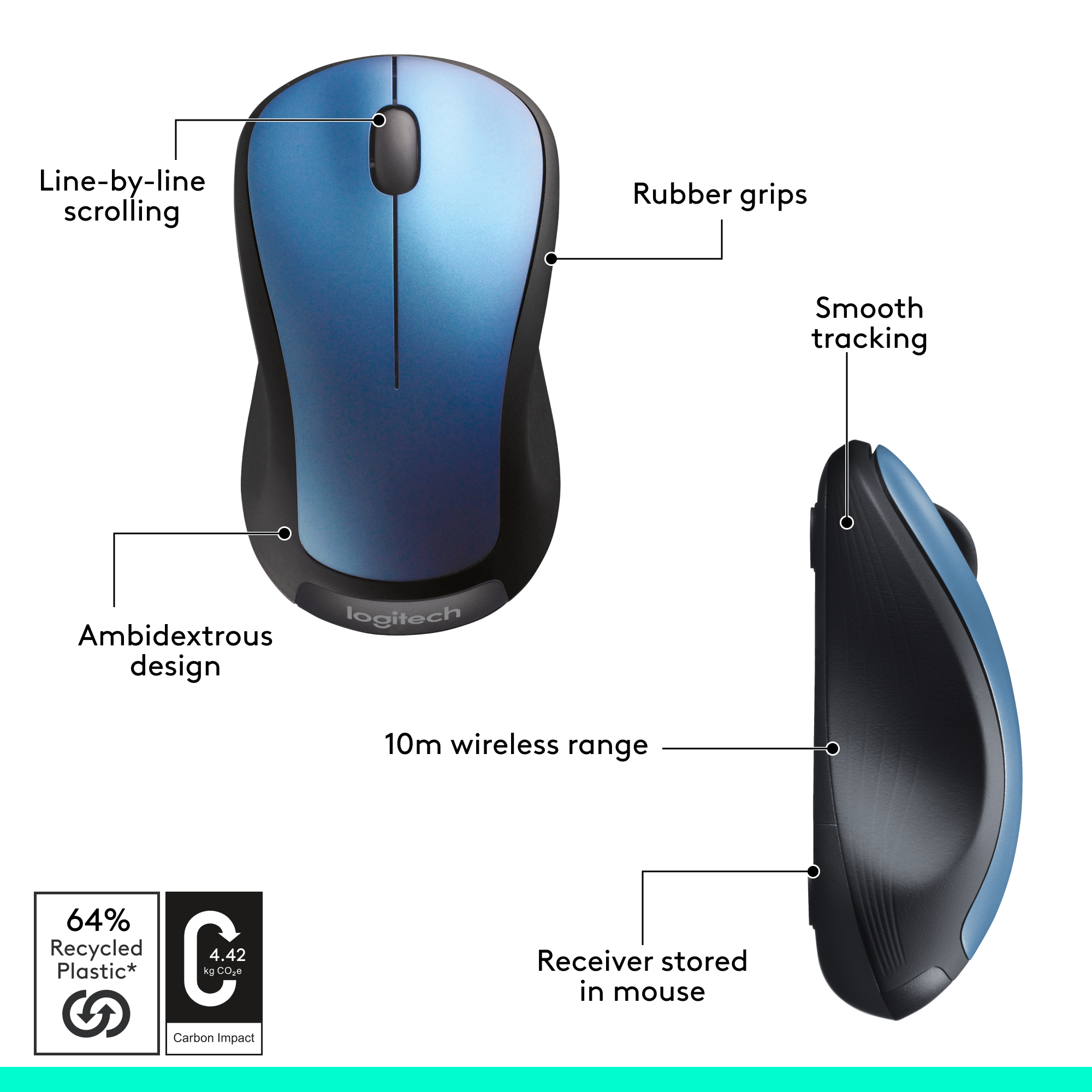 サイバーフォーミュラコレクション -Heritage Edition- Logitech M310 Wireless Mouse Silver