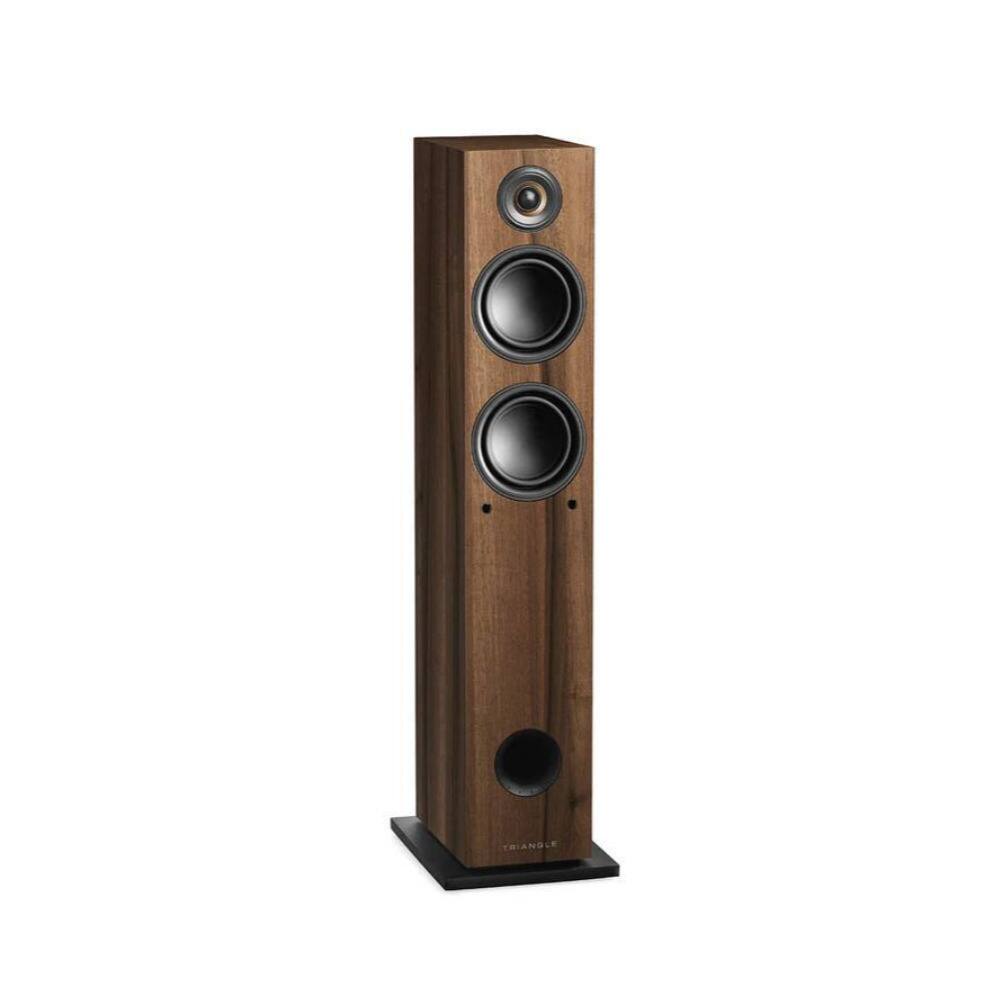 Front. Triangle - Triangle LN05A Wireless Bluetooth Floorstanding Speaker (Chestnut) - Brown.