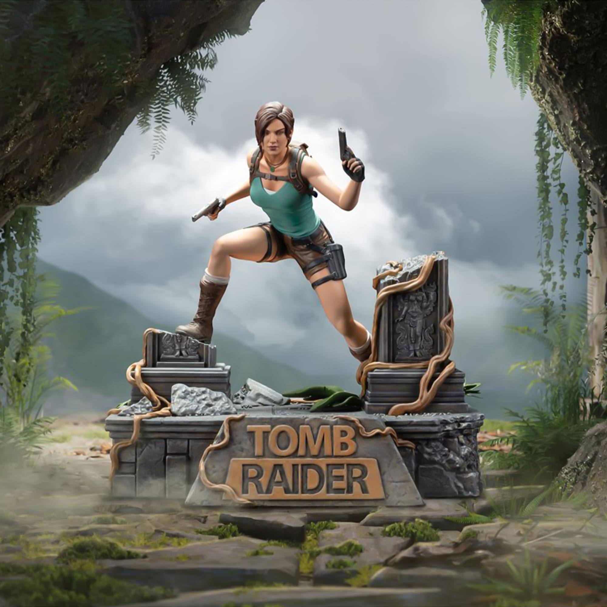 Dark Horse Comics Tomb Raider Deluxe Lara Croft 9 Inch PVC Statue