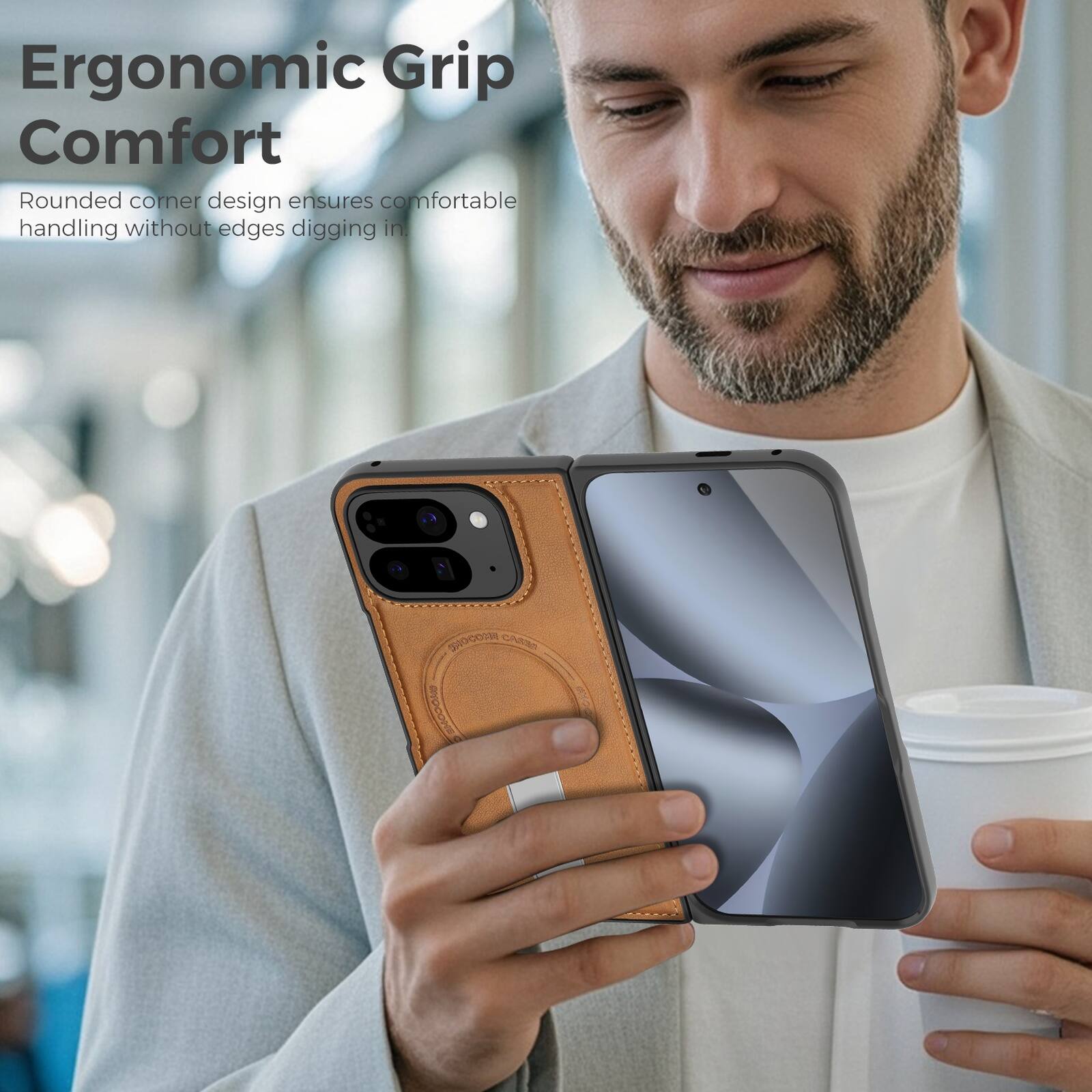 Ergonomic Grip Comfort

Rounded corner design ensures comfortable handling without edges digging in.