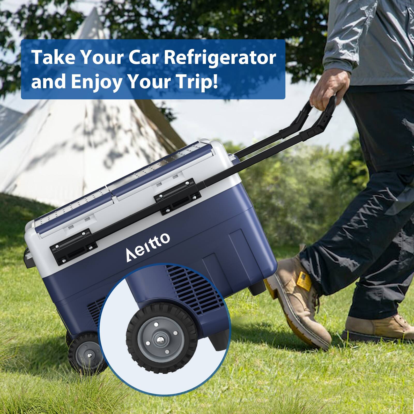 Take Your Car Refrigerator and Enjoy Your Trip!  
Aeitto