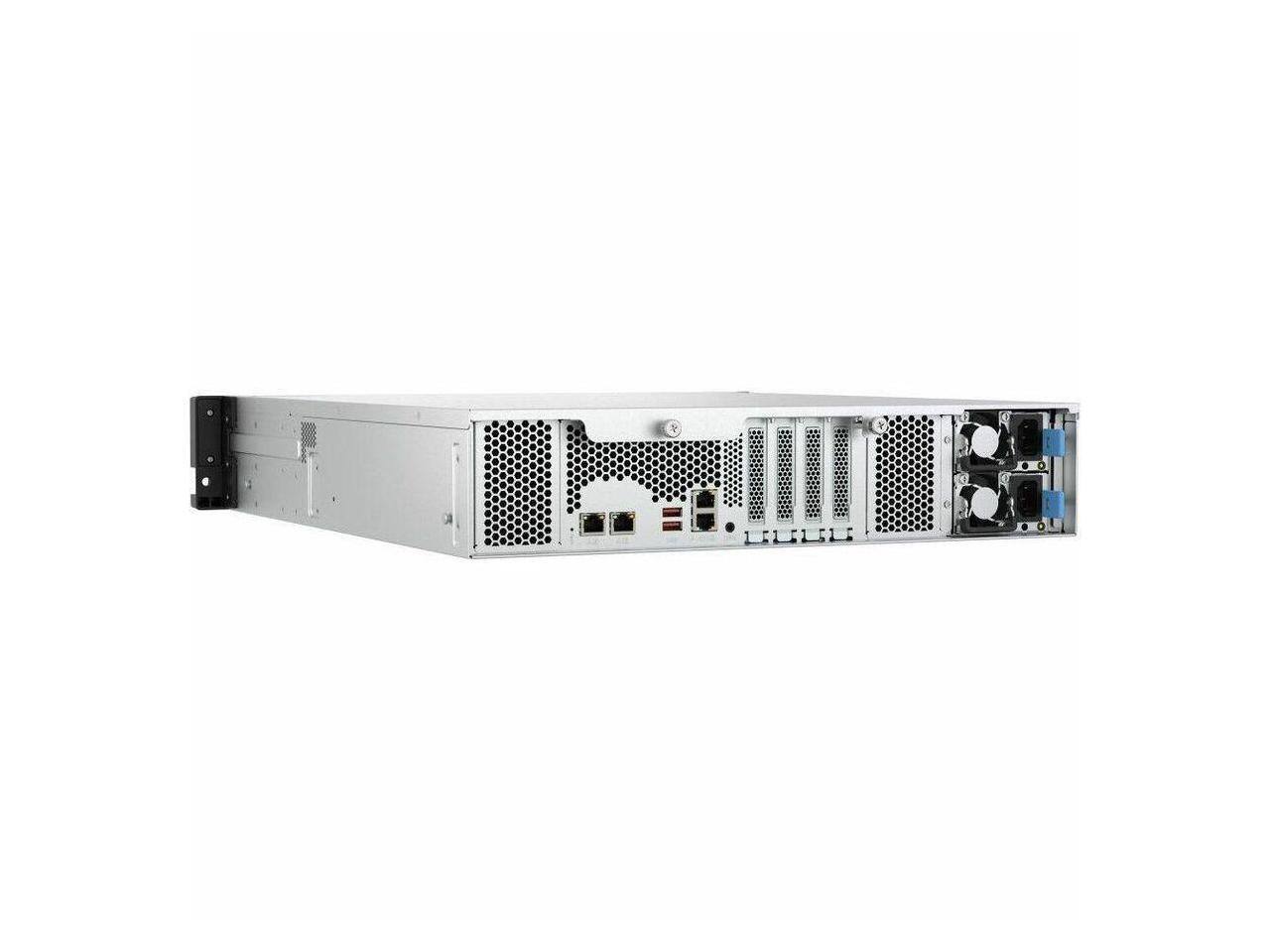 Alt View 8. QNAP - QNAP TS-H1277AXU-RP-R7-32G SAN/NAS Storage System - AMD Ryzen 7 Octa-core (8 Core) - 12 x HDD Supported - 0 x HDD - Black.