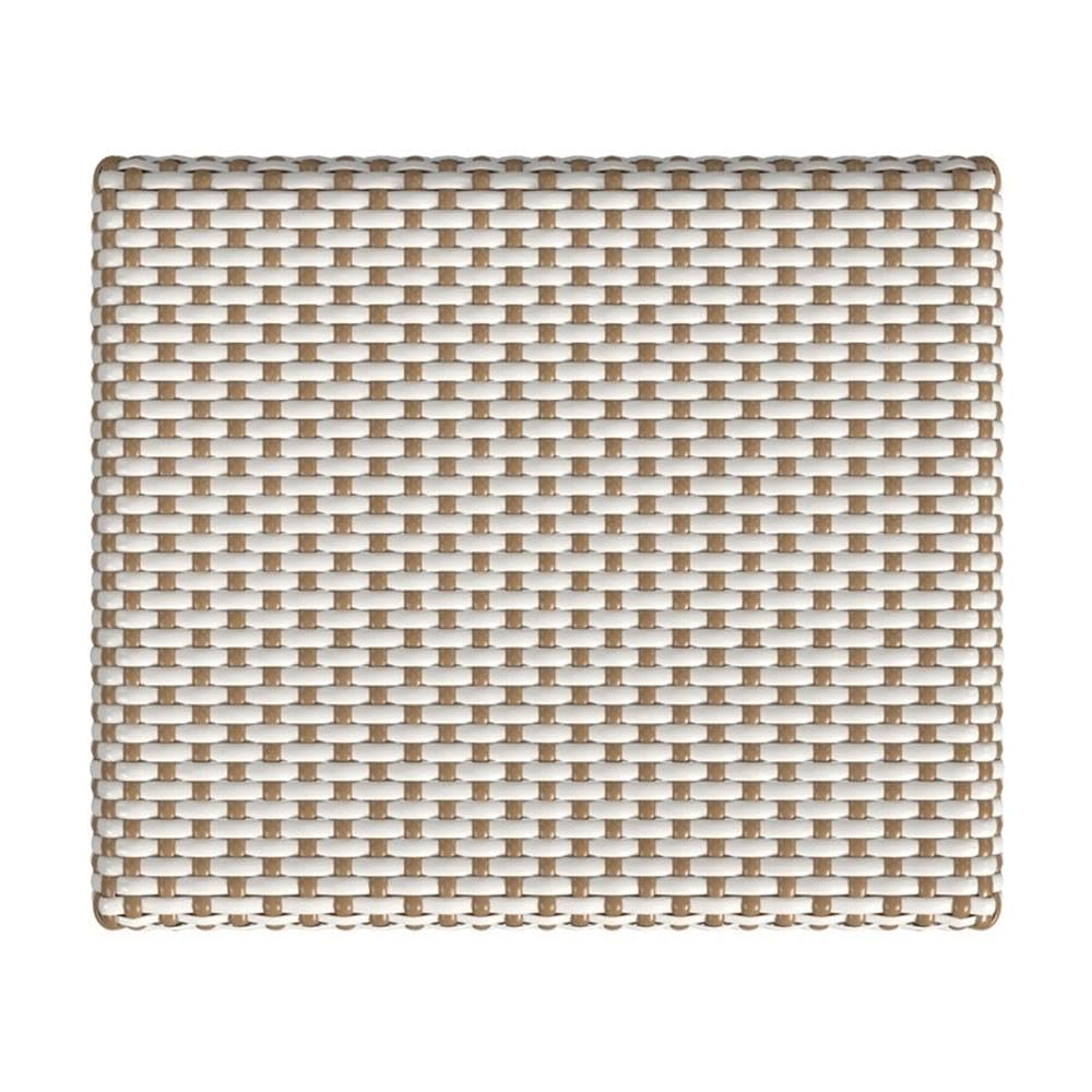 Alt View 1. Butler Specialty - Robias Rectangular Rattan 30" Bar Stool - White And Tan Dot.