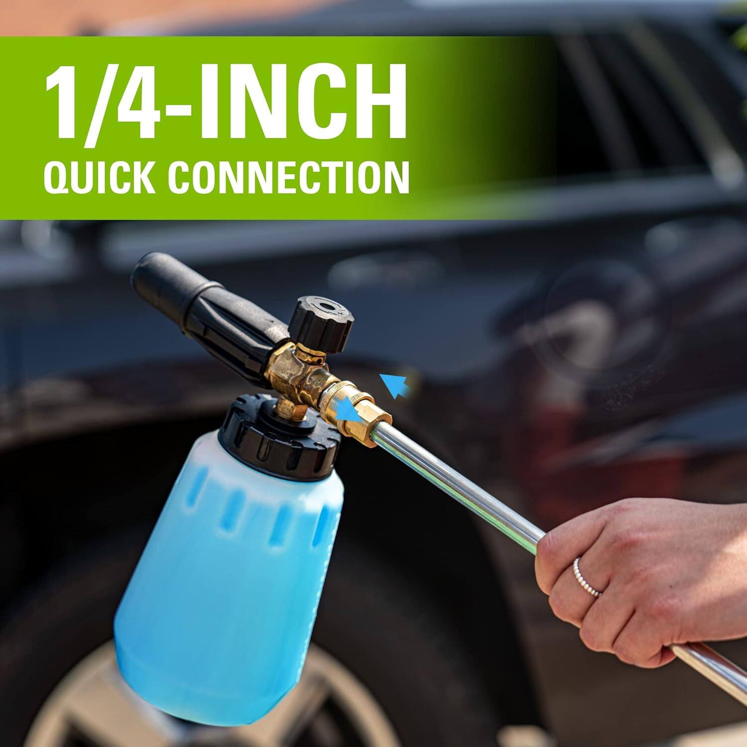 1/4-INCH QUICK CONNECTION